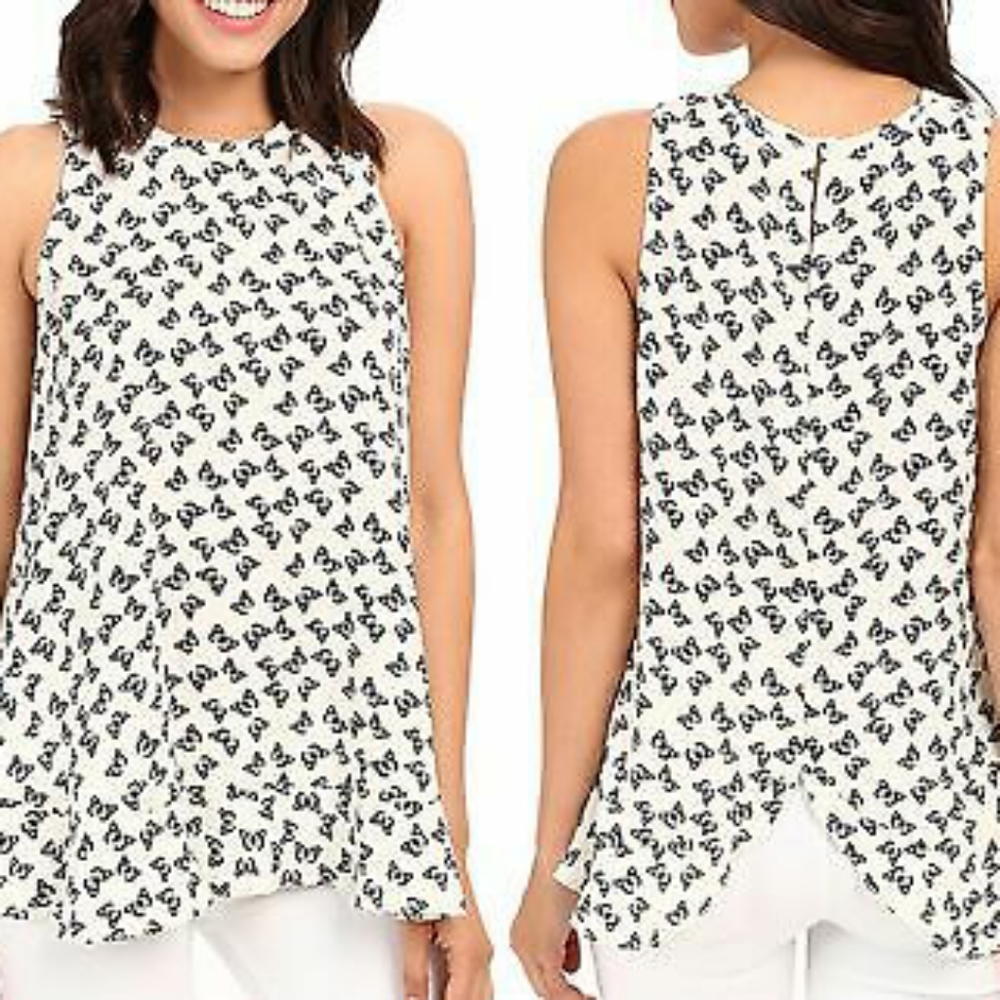 Karen Kane flowy butterfly top - M